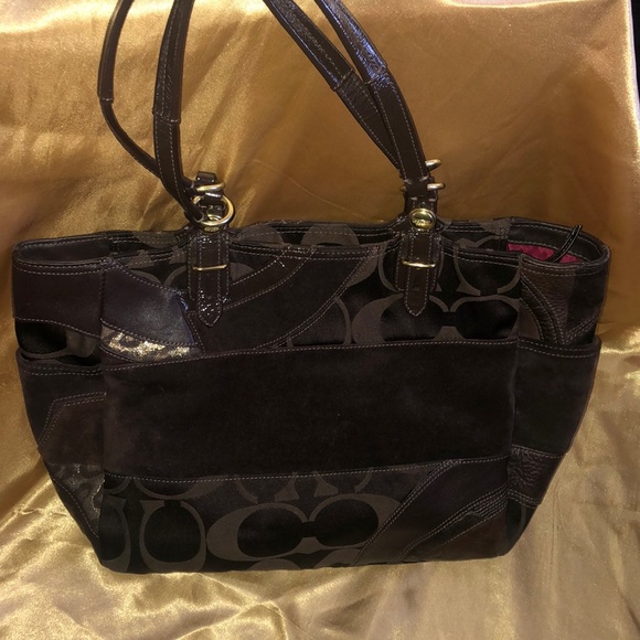 Coach Handbags - Coach patchwork handbag